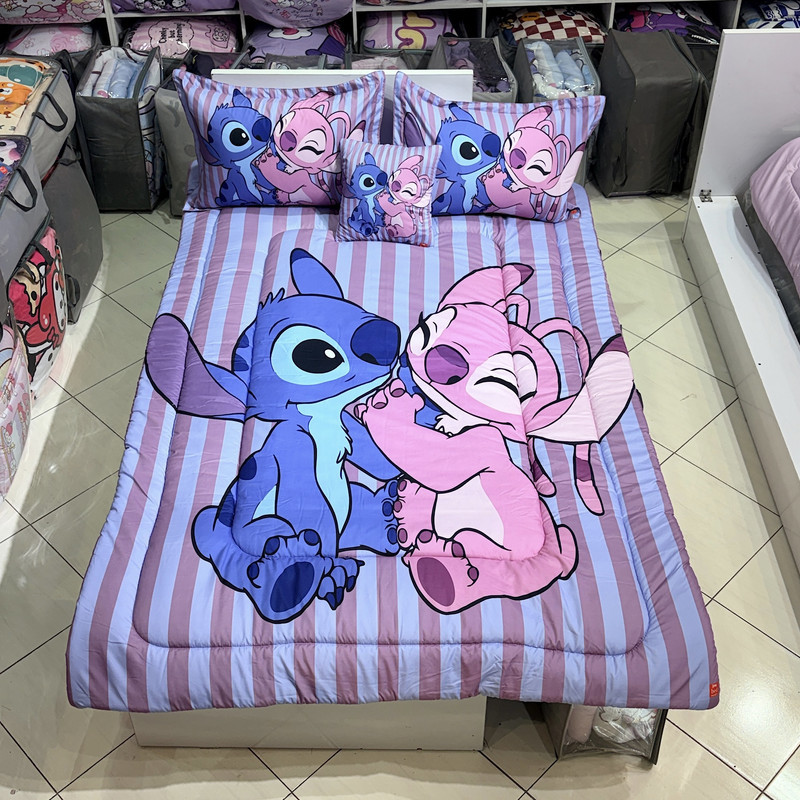 سرویس خواب 1 نفر 5 تکه مدل استیچ کد stitch 02