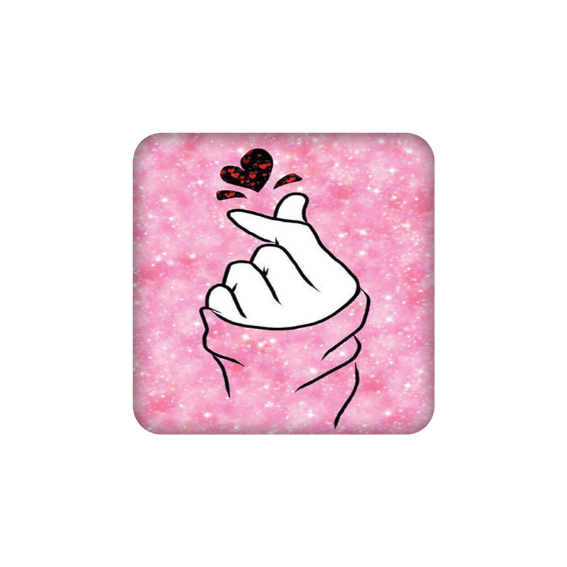 زیرلیوانی طرح Hand کد 284