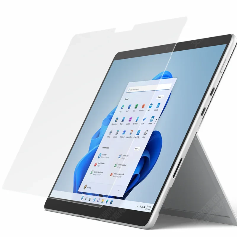 محافظ صفحه نمایش مدل tempered مناسب برای تبلت مایکروسافت Surface Pro 8910
