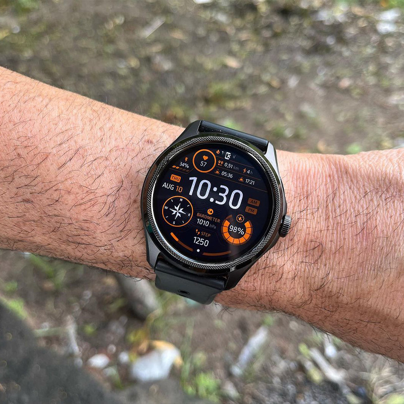 ساعت هوشمند موبووی مدل TicWatch Pro 5 Elite Edition Leather Version