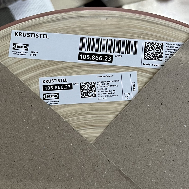 سینی ایکیا مدل krustistel کد 6623