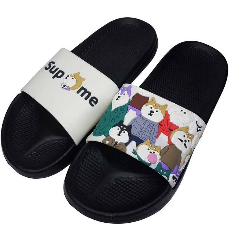 دمپایی مردانه مدل گرگ طرح SUPME کد MH261 WTE