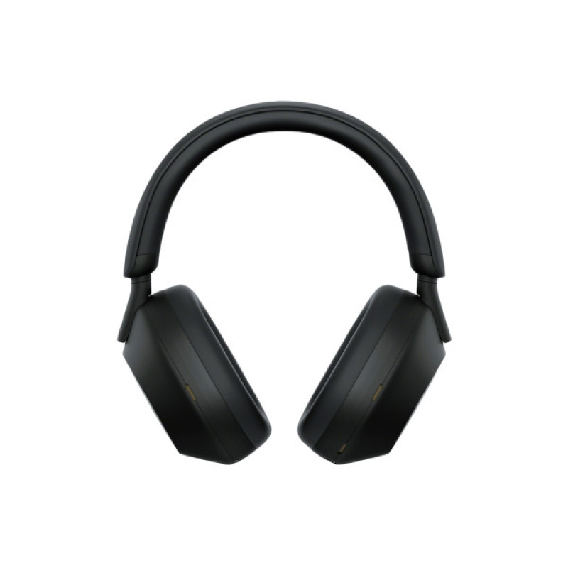 هدفون بی‌سیم سونی مدل WH-1000XM5 با نویز کنسلینگ فعال (ANC)، درگاه شارژ USB Type-C، دارای 4 میکروفون با فناوری Beamforming، پشتیبانی از دستیار صوتی، قابلیت اتصال همزمان به دو دستگاه