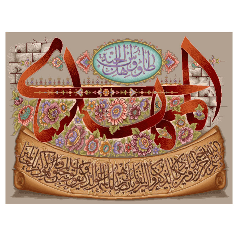نخ و نقشه تابلوفرش مدل 2202