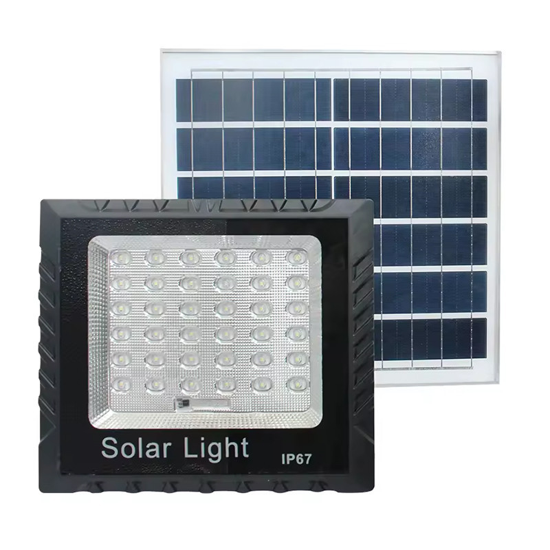 پروژکتور خورشیدی مدل 2WIN-200W به همراه پنل خورشیدی بسته سه عددی