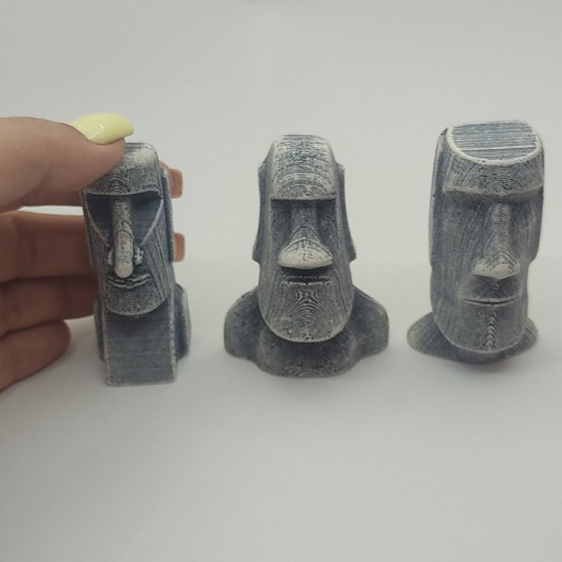 مجسمه مدل ایستر مجموعه سه عددی