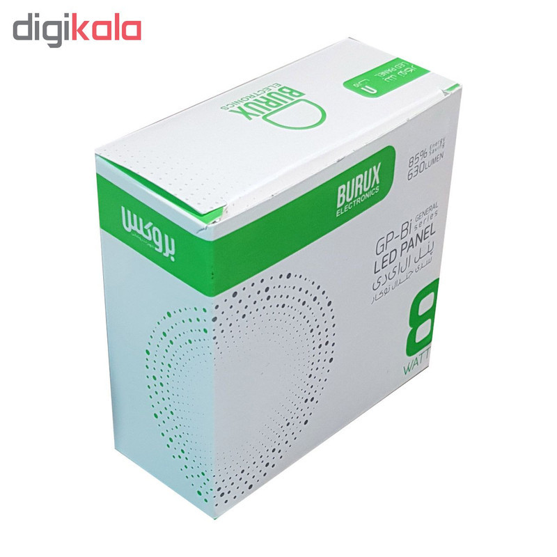 پنل ال ای دی 8 وات بروکس مدل GP-Bi