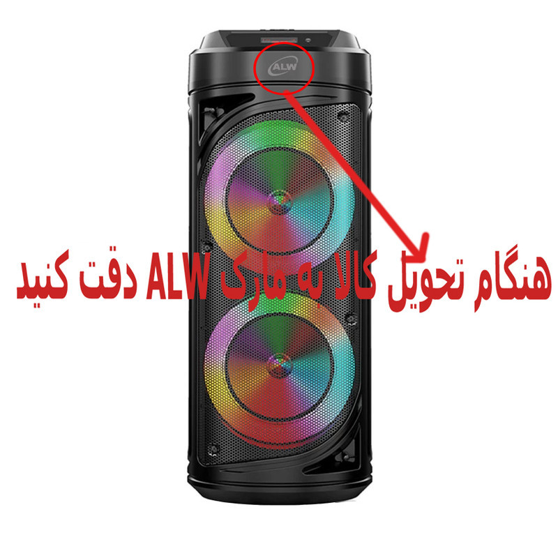 اسپیکر بلوتوثی قابل حمل ای ال وی مدل ZQS6212