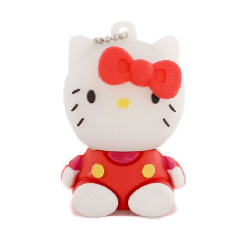 فلش مموری طرح کیتی نشسته مدل Ul-Kitty03 ظرفیت 64 گیگابایت