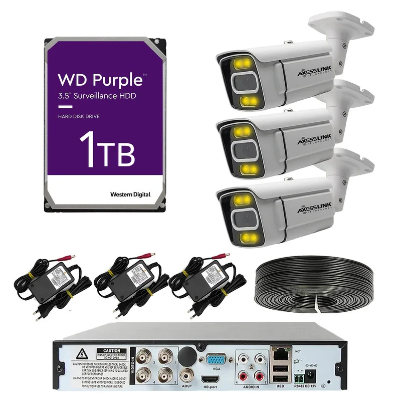 سیستم امنیتی مدل AXESSLINK KIT - AHD 3