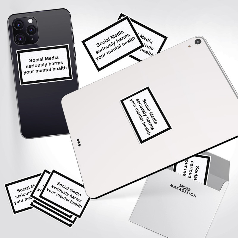 استیکر تزئینی موبایل و تبلت ماسا دیزاین مدل STK835