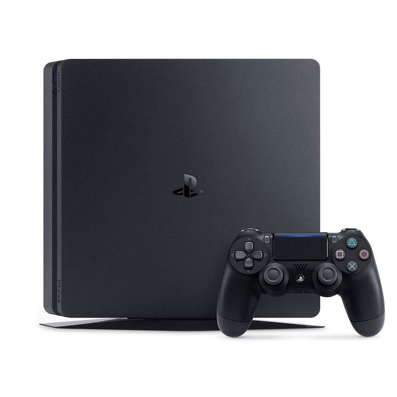 کنسول بازی سونی مدل Playstation 4 Slim ریجن 3 سری CUH-2218B ظرفیت 1 ترابایت به همراه کارت نصب 20 عدد بازی