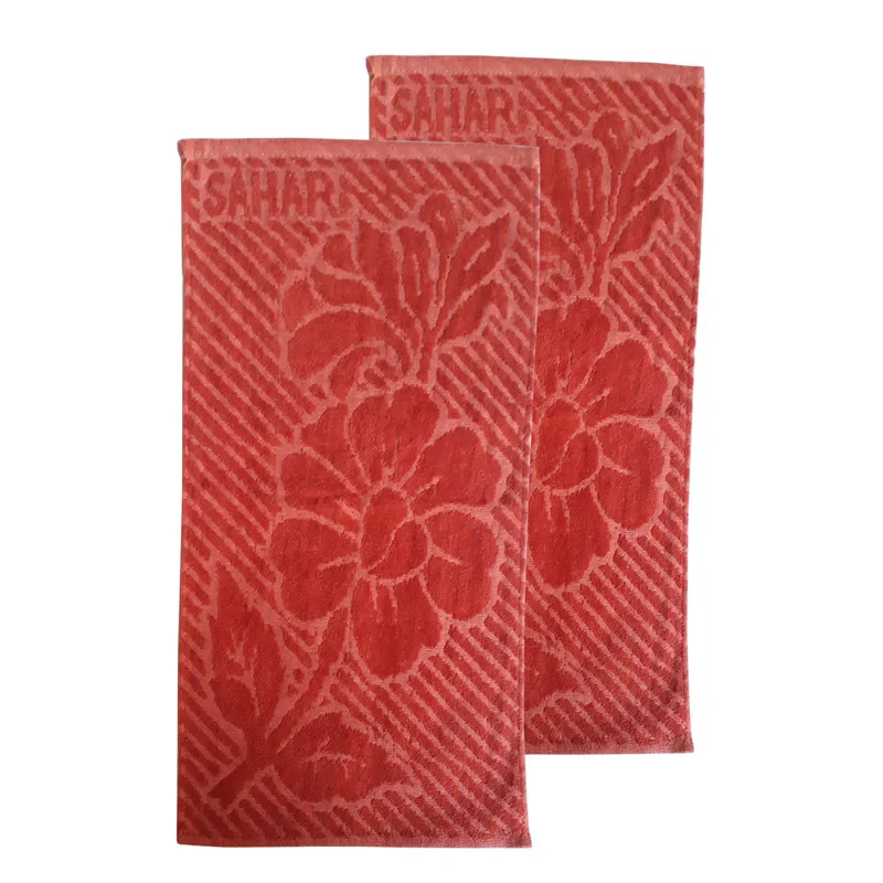 حوله دستی مدل سحر سایز 55x30 سانتی متر بسته 2 عددی