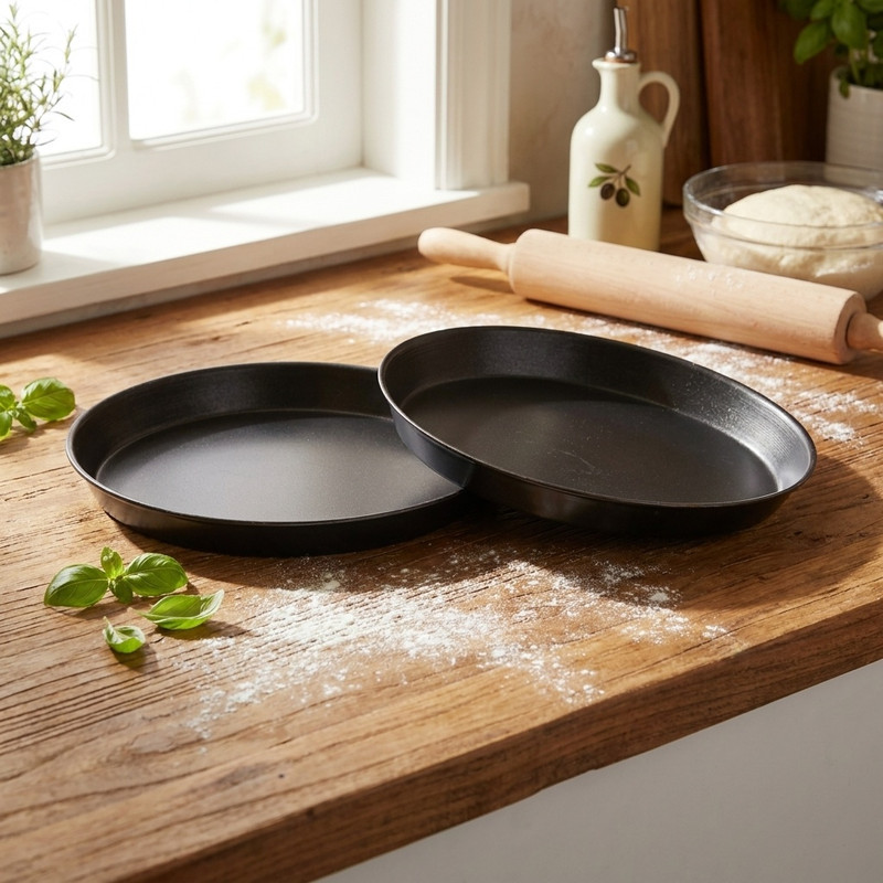 ظرف پخت پیتزا مدل p28 سایز 28 بسته 2 عددی