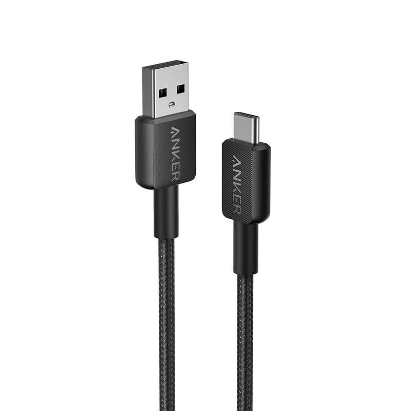 کابل تبدیل USB به USB-C انکر مدل 322A81H6 طول 1.8 متر