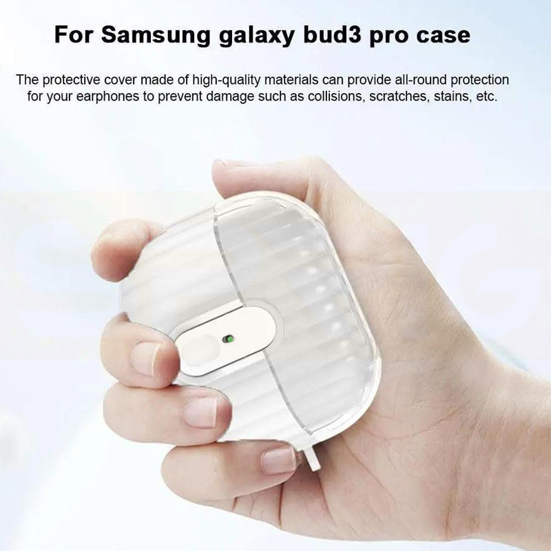 کاور اسپریگ مدل brindle مناسب برای کیس سامسونگ Galaxy Buds 3  3 Pro