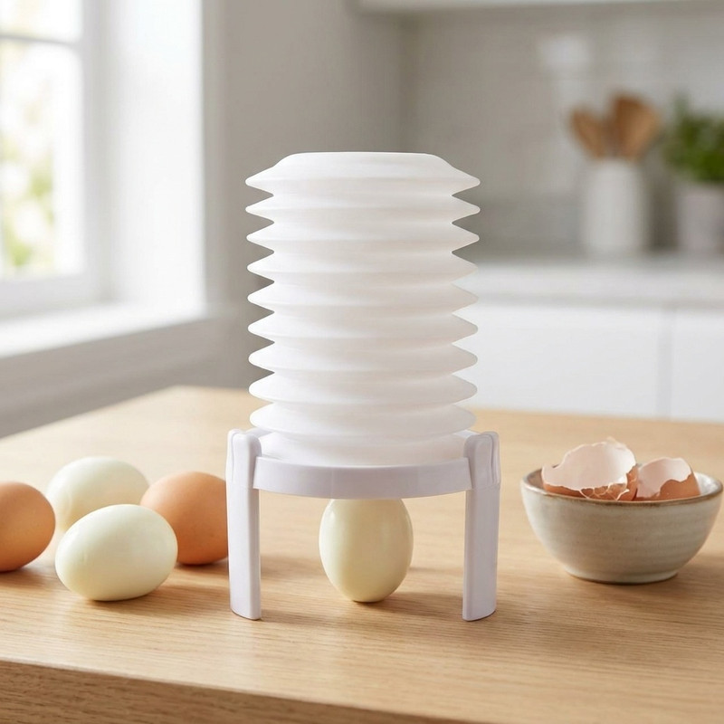 پوست کن تخم مرغ آب پز مدل Egg Stracor