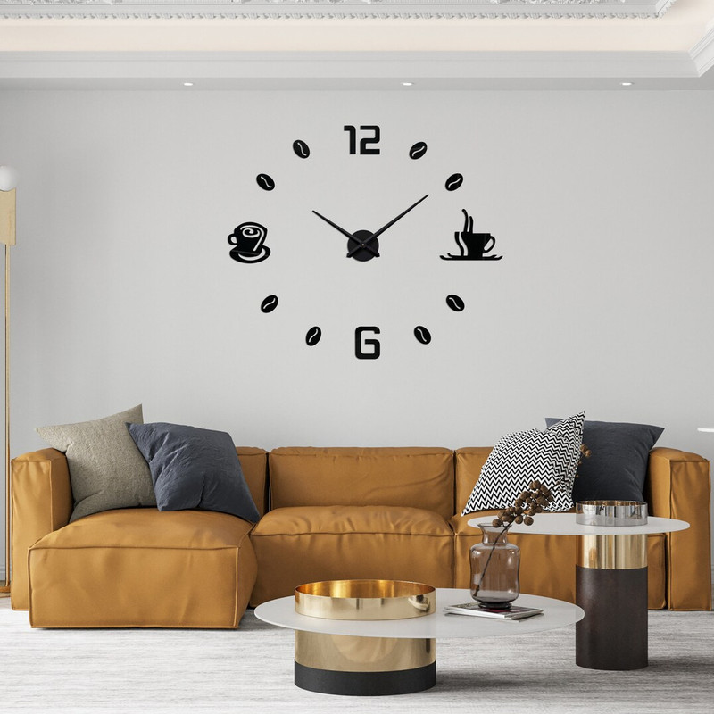 ساعت دیواری مدل قهوه کافی شاپ کد C24
