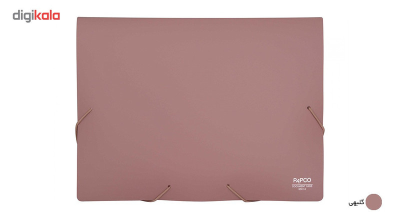 پوشه کش دار پاپکو کد S-501 سایز A4