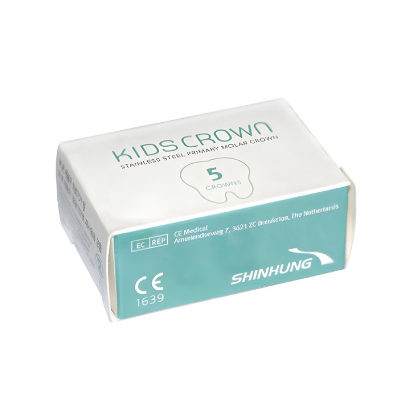 روکش دندان شیری شینهانگ مدل D-LR4 بسته 5 عددی