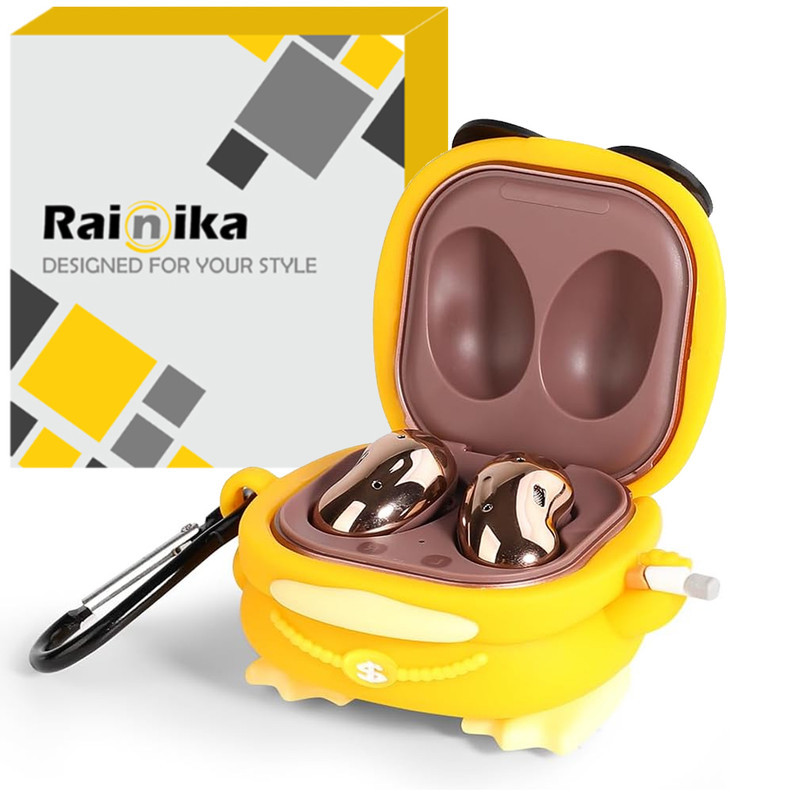 کاور رینیکا مدل Buds Funny Glasses Duck مناسب برای کیس هدفون بی سیم سامسونگ Galaxy Buds Live  Buds Pro  buds 2  buds 2 pro  Fe