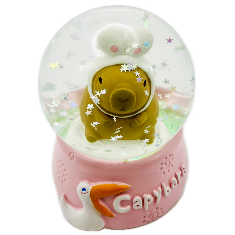 گوی چراغ‌دار مدل مینی Capybara طرح کوالا خرگوش عاشق کد D1623.15