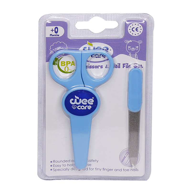 ناخن گیر وی کر مدل 555 به همراه قیچی و سوهان کودک وی کر کد A807