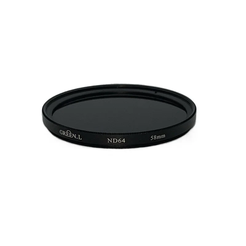 فیلتر لنز گرین ال مدل ND64-58MM