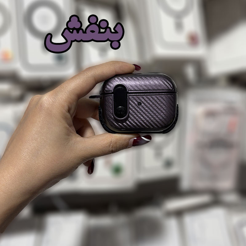 کاور والکری مدل OPN Carbon Fiber مناسب برای کیس اپل ایرپاد پرو 2 به همراه گیره