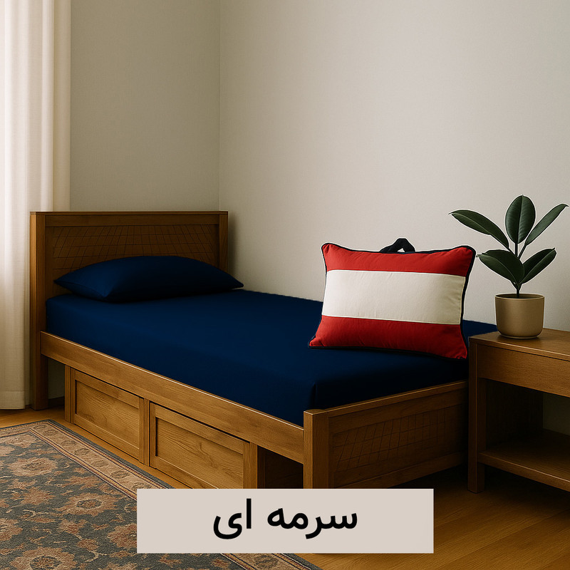 سرویس ملحفه 1 نفره 3 تکه کوکو جم مدل روبن