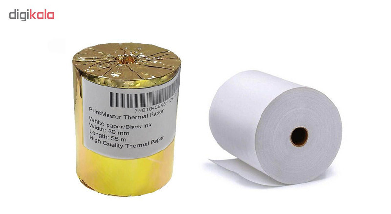 کاغذ مخصوص پرینتر حرارتی پرینت مستر مدل OKM7901 بسته 6 عددی