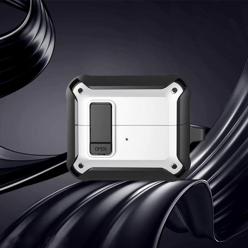 کاور سامورایی مدل Quad-19 مناسب برای کیس هدفون سامسونگ Galaxy Buds 3 Pro  Galaxy Buds 3
