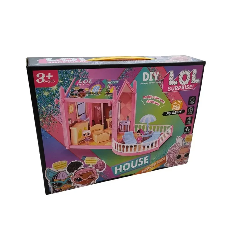 اسباب بازی ال او ال مدل خانه عروسکی کد bb024