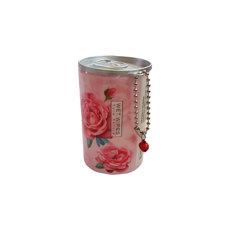 دستمال مرطوب مدل DM16 طرح قوطی نوشابه بسته 30 عددی