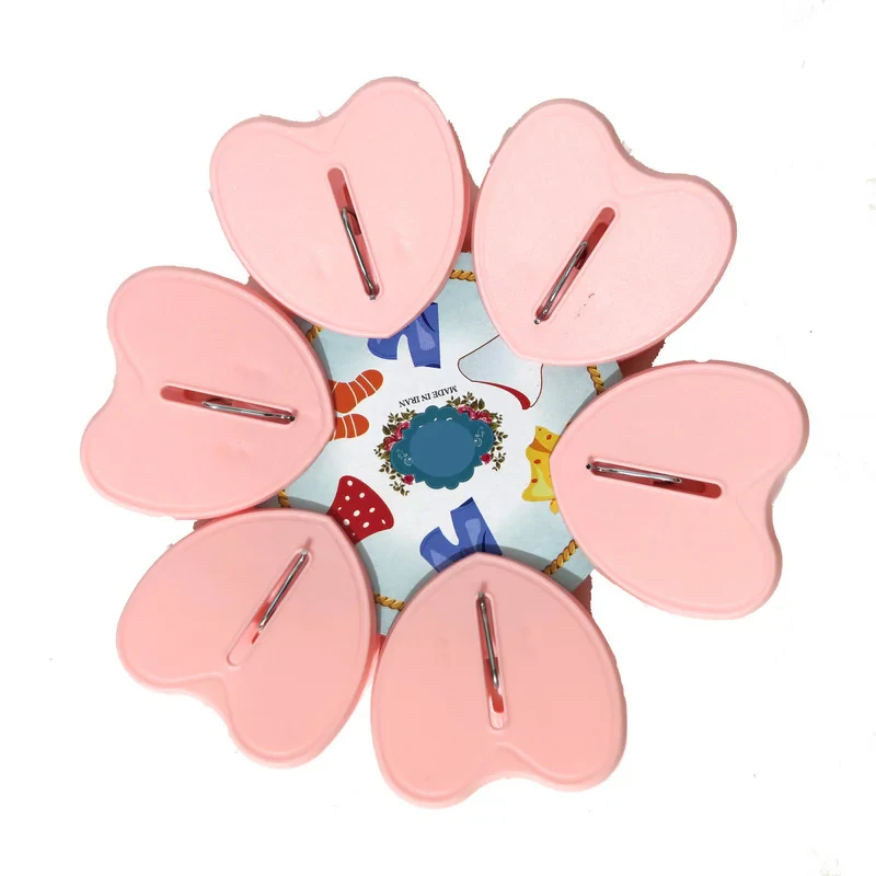 گیره لباس کد D21 مجموعه 6 عددی