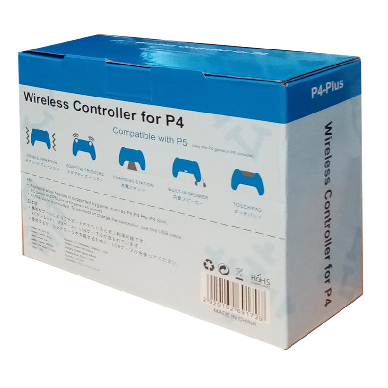 دسته بازی پلی استیشن 4 طرح دو رنگ مدل wireless controller T29