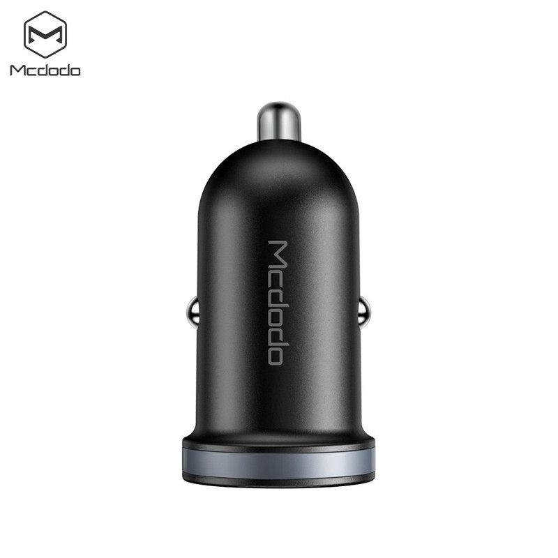 شارژر فندکی 30 وات مک دودو مدل CC-7493 W-Cable به همراه کابل USB-C