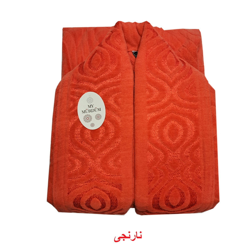 حوله پالتویی موردوم مدل تن پوش برجسته کد SA-90 سایز 125 سانتی متر