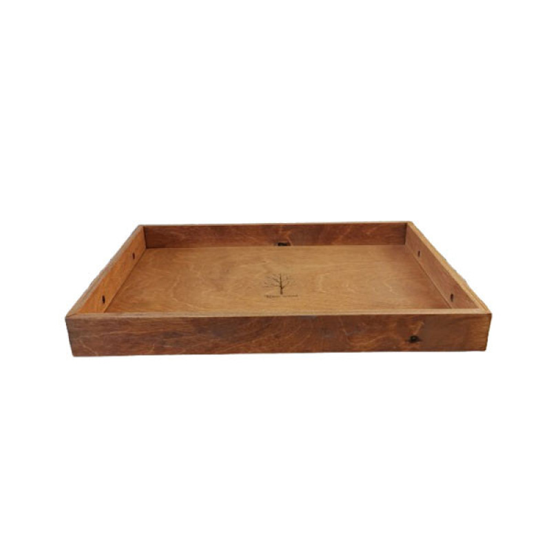 سینی دسته دار مدل مستطیل کد 060 سایز 38*28 سانتی متر