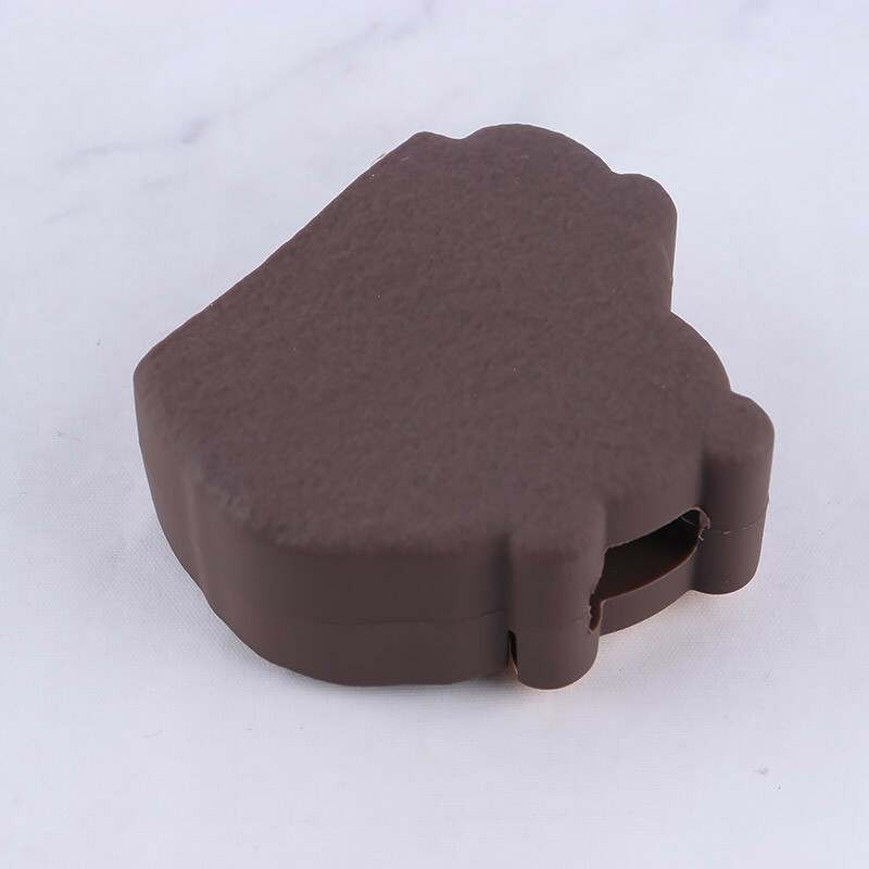 محافظ شارژر دیواری طرح خرس مدل ALO02 مناسب برای شارژر سامسونگ 25 وات سه پین بسته 5 عددی