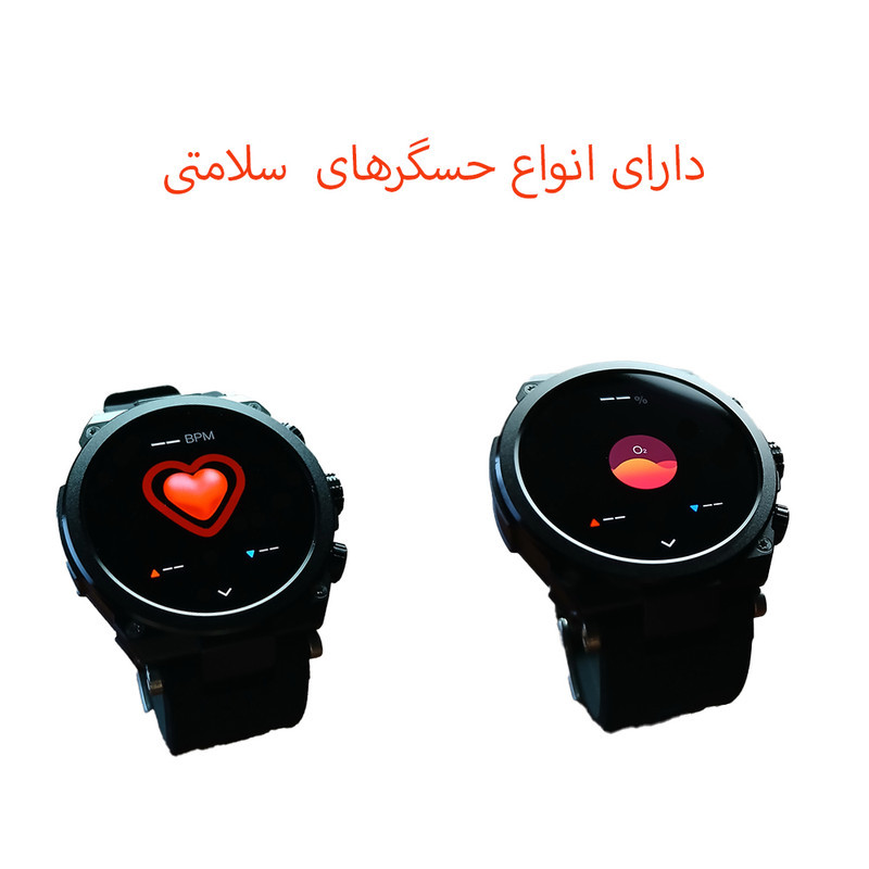 ساعت هوشمند مدل WS23 با قابلیت صفحه نمایش رنگی، صفحه نمایش لمسی، کنترل موسیقی، کنترل سطح اکسیژن خون، مکالمه از طریق بلوتوث، پشتیبانی از زبان فارسی، امکان تغییر تم و ضد آب با بند سیلیکونی