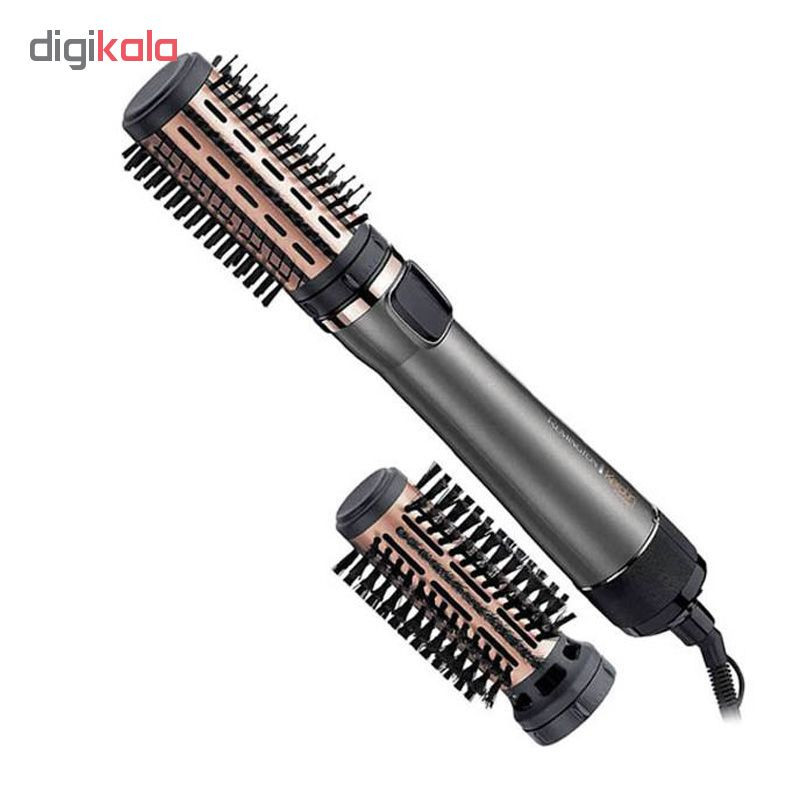 سشوار برس‌دار چرخشی 1000 وات رمینگتون مدل AS8810، موتور DC، وزن 800 گرم، المنت سرامیک، دارای سری متمرکز‌کننده باریک با ویژگی صاف‌کنندگی، با قابلیت باد سرد، سیم گردان