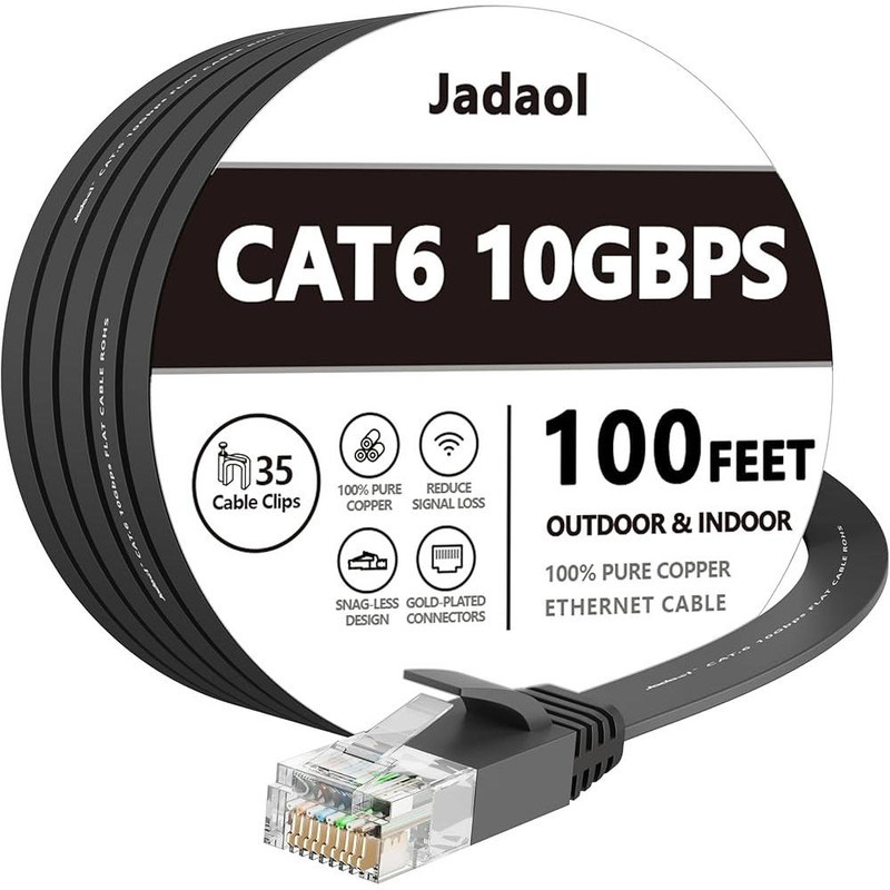 کابل شبکه CAT6 تخت اوریکو مدل PUG-C6B طول 30 متر