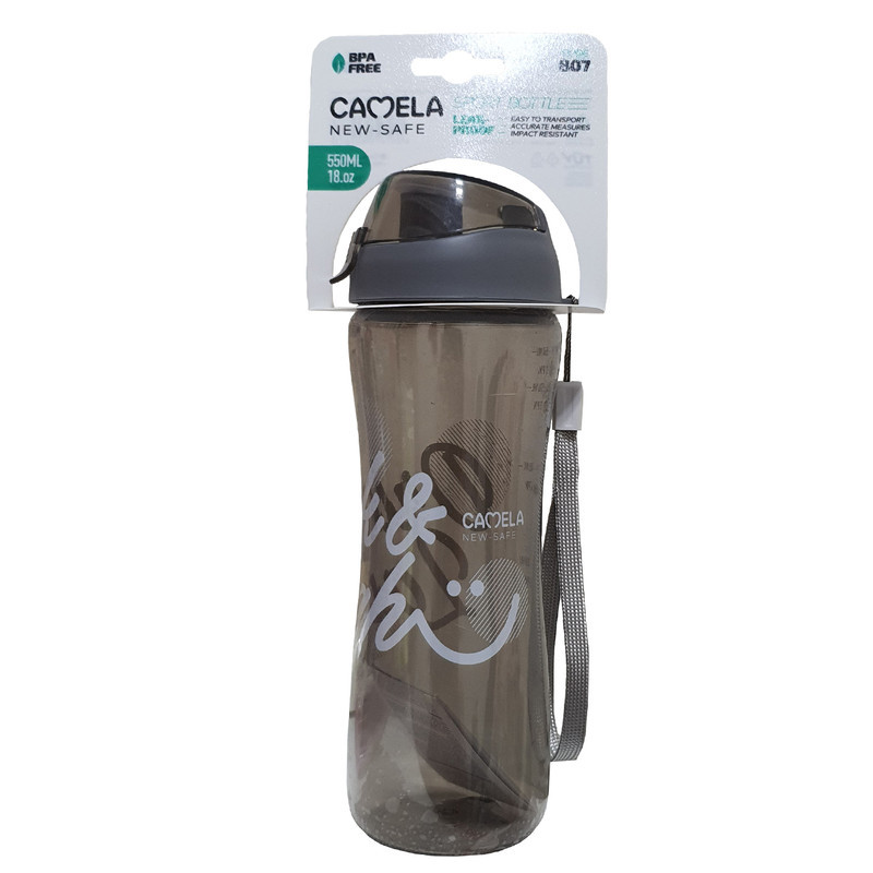 قمقمه دوچرخه کملا مدل New-Safe Drink کد 807-Cam گنجایش 0.550 لیتر