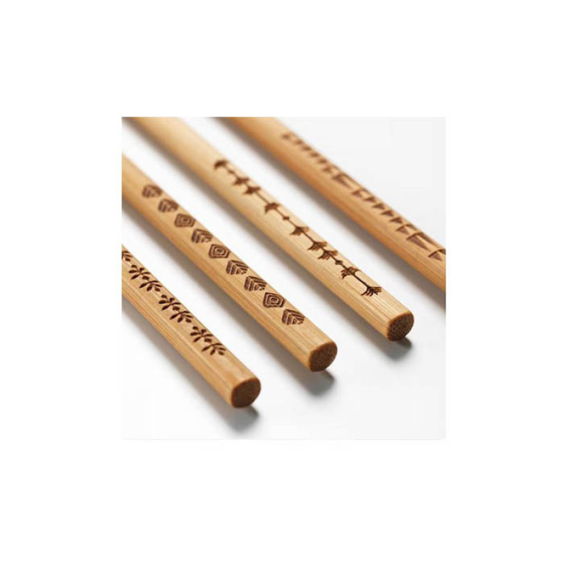 چوب غذاخوری ایکیا مدل TREBENT کد 971 بسته 8 عددی