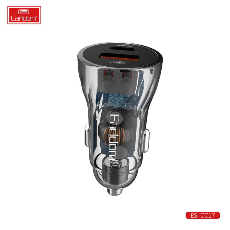 شارژر فندکی 48 وات ارلدام مدل ES-CC17