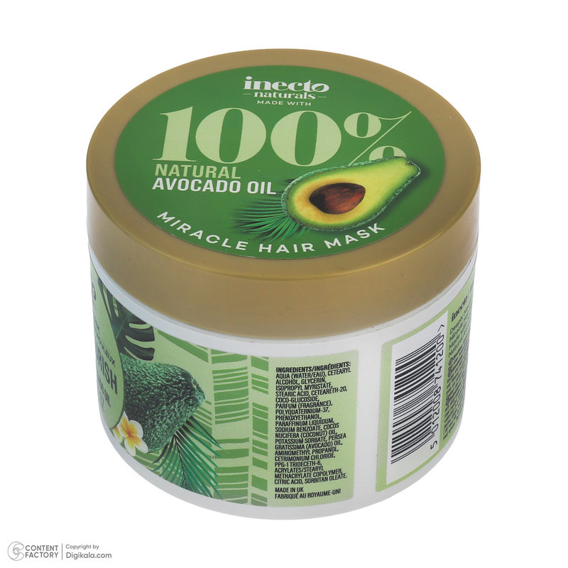 ماسک نرم کننده مو اینکتو نچرالز مدل Deeply Nourish مناسب برای موی خشک و آسیب دیده حجم 300 میلی‌لیتر