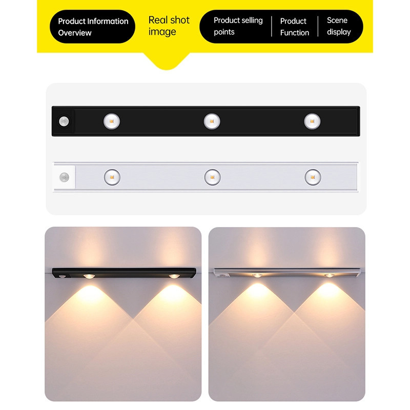 چراغ ال ای دی مدل زیر کابینتی 300MM کد L1602