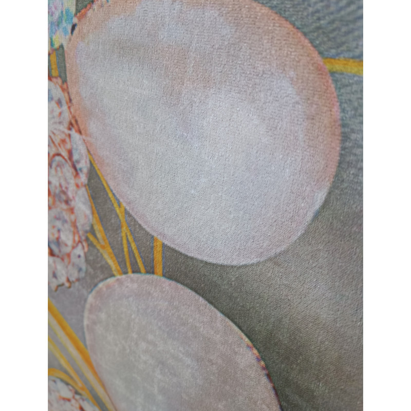 تشک مهمان مدل مخمل طرح پروانه کد 26 یک نفره سایز 90×190 سانتی متر