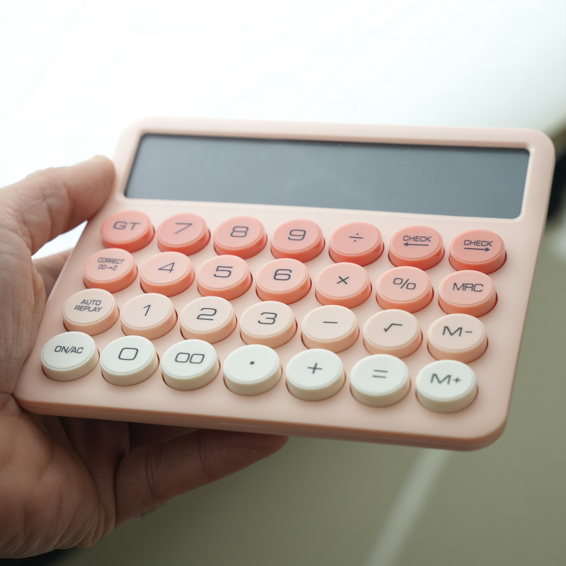 ماشین حساب رومیزی مدل پاستلی کد OS-9188